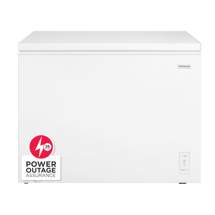 Frigidaire 10-cu ft Garage Ready Chest Freezer Convertible to Refrigerator ( White )