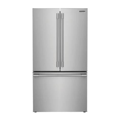 Frigidaire Professional Counter-Depth 23.3-cu ft 3 -Door 36-in Wide French Door Refrigerator with Ice Maker ( Smudge-Proof Stainless Steel ) ENERGY STAR Certified