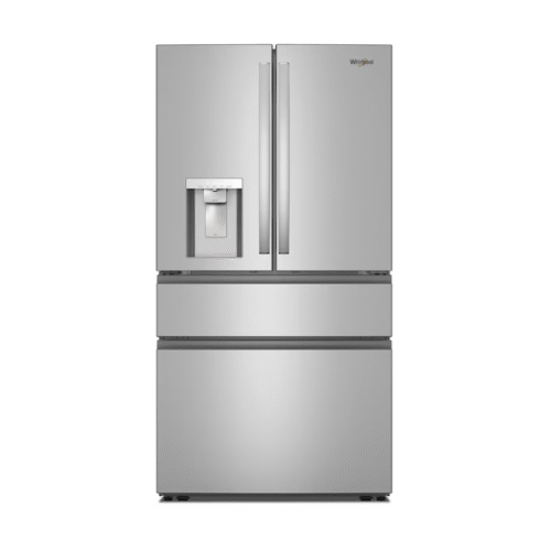 Whirlpool Standard-Depth 28.9-cu ft 4 -Door 36-in Wide French Door Refrigerator with Ice Maker ( Fingerprint-Resistant Stainless Finish ) ENERGY STAR Certified